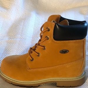 KIDS' LUGZ  CASUAL BOOTS COLOR:  GOLDEN WHEAT